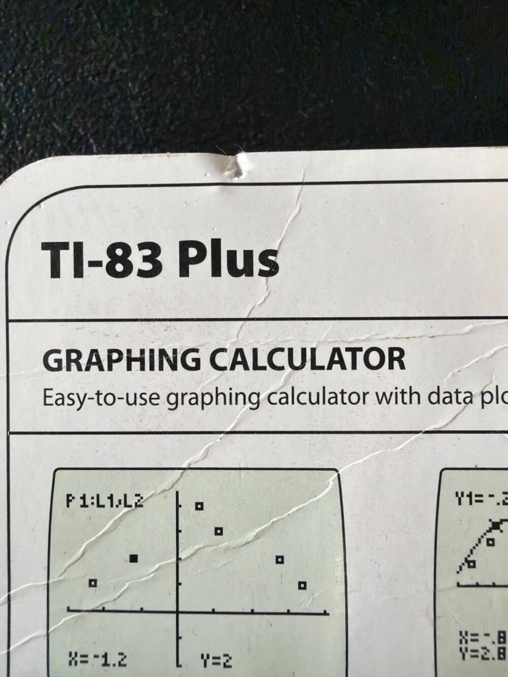Texas Instruments TI-83 Plus Graphing Calculator With Protective Case - Picture 6 of 9